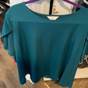 Christopher and Banks green tunic. 3x